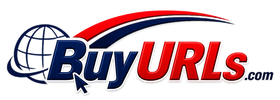 The logo for BuyURLS.com features the text 'BuyURLS.